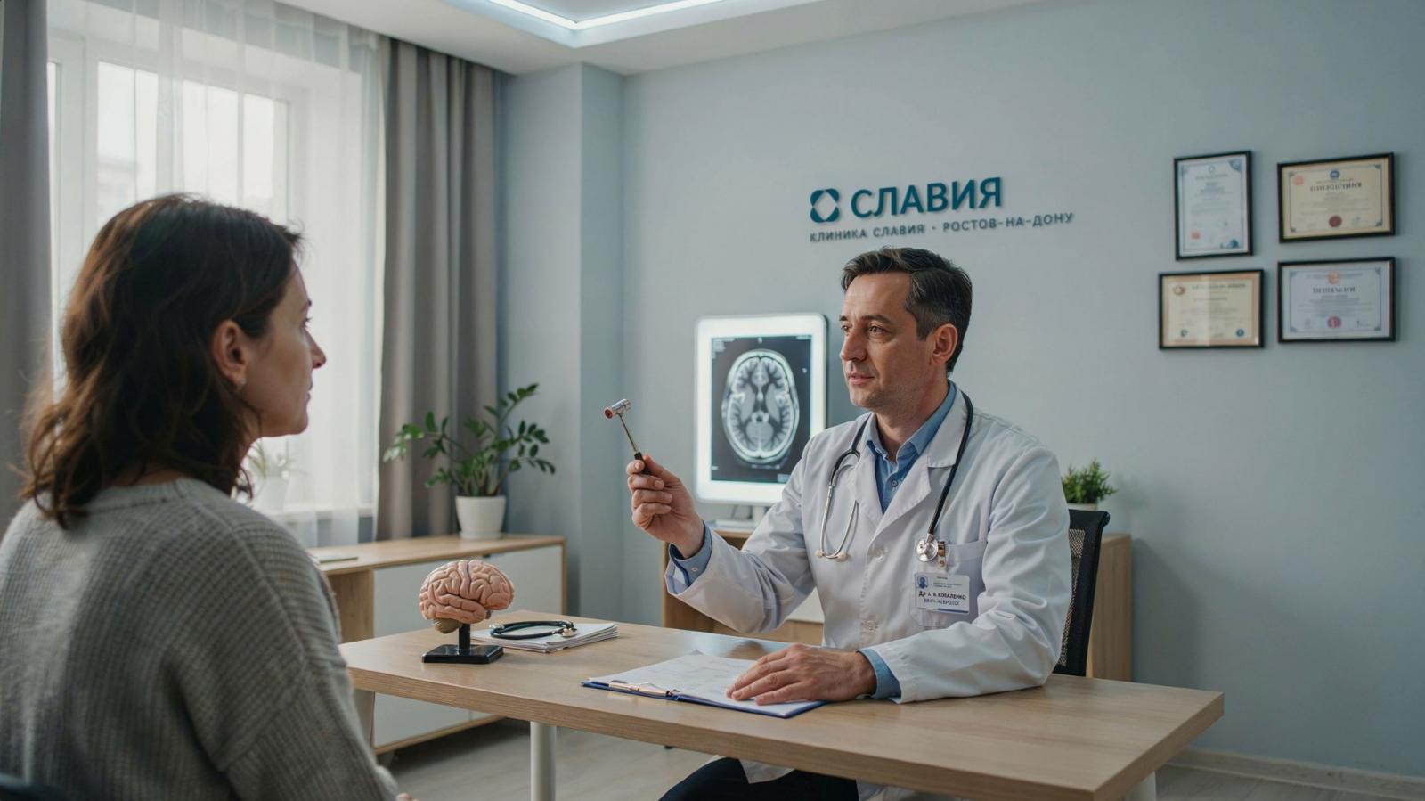 Вакансия врач невролог в клинику Слави